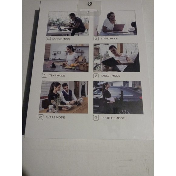 Typecase Flexbook Touch 6-in-1 Keyboard Case for iPad Pro 10.5 (2017) Ocean - Picture 12 of 16